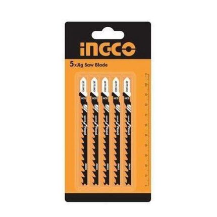 INGCO 5 X JIGSAW BLADE SET JBT111C WOOD