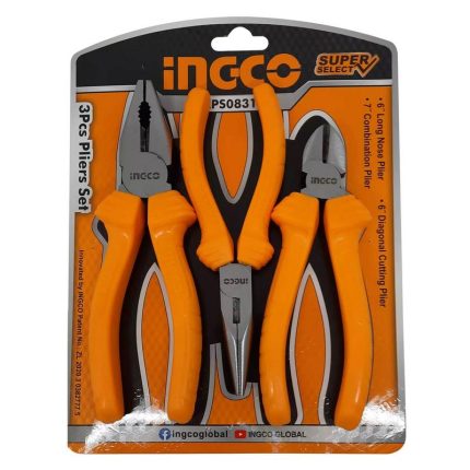 INGCO 3PCS PLIERS SET HKPS08311