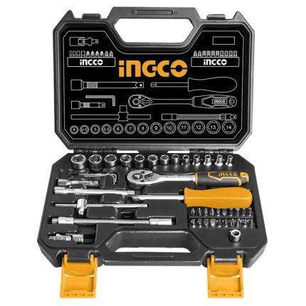 INGCO 45PCS 1/4" SOCKET SET HKTS14451
