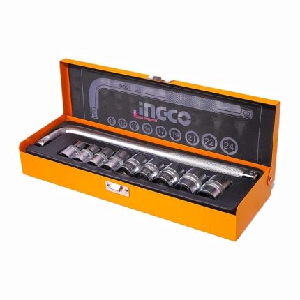 INGCO 10PCS 1/2" Socket Set HKTS12101