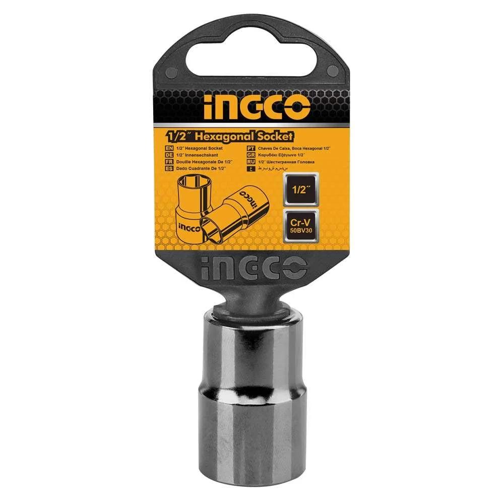 HEXAGONAL SOCKET INGCO 1/2 24MM HEXAGONAL SOCKET HHAST12241