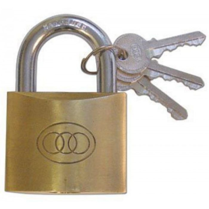 Tri circle IO2 Padlock 25mm - Image 1