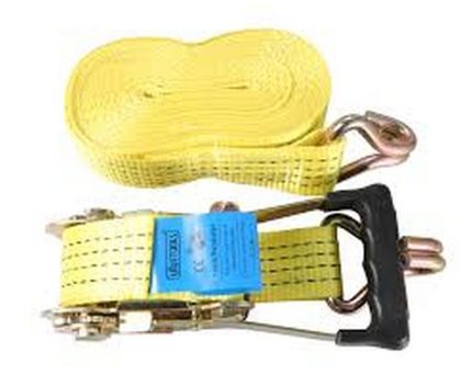 UYUSTOOLS RATCHET STRAP TIE DOW 2" X 8M - 4 TON CU5023