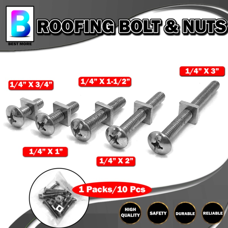 105 (roofing bolts and nuts) ROOFING BOLTS