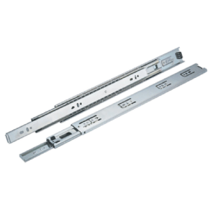 Drawer Rails light duty 18" white