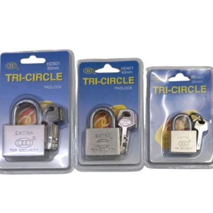 Extra Tri-Circle HD 301 30mm Padlock