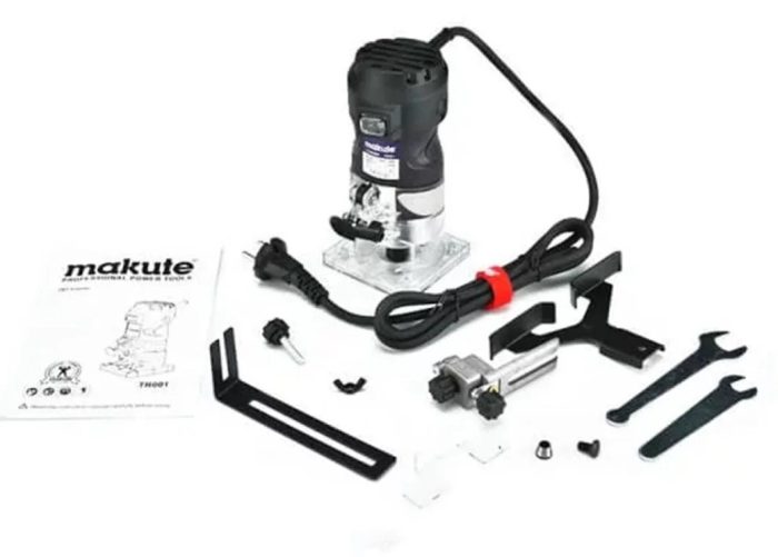 Mini Router Trimmer MAKUTE Trimmer Mini Router 580W TR001-8 | Precision Woodworking Trimmer