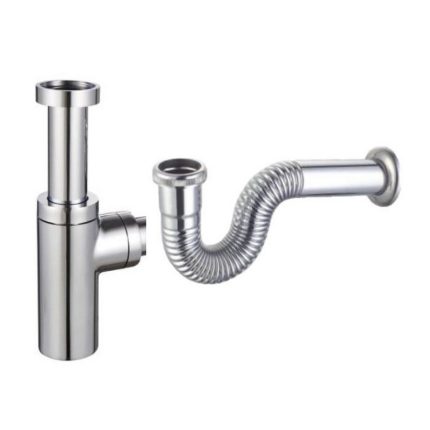 LIRLEE MAGIC FLEXIBLE BOTTLE TRAP CHROME 1 1/4