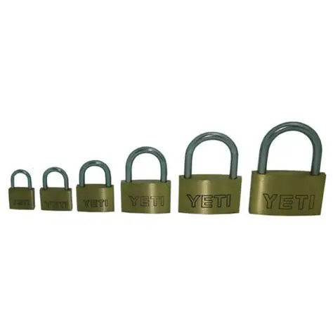 YETI BRASS PADLOCK 50MM - Image 1