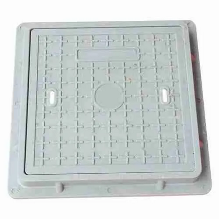 MANHOLE COVER FIBER 12X12 SHOSHONA