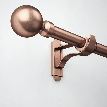 Curtain Bracket Copper