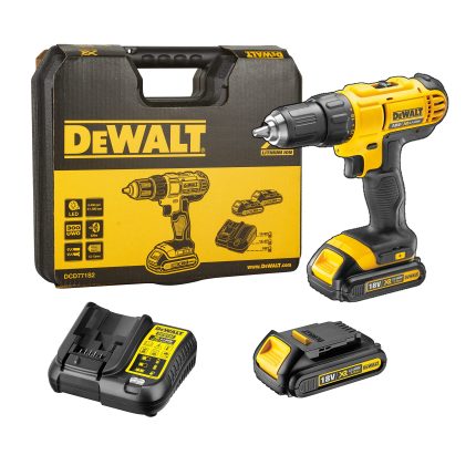 DeWalt DCD771S2 Compact Cordless