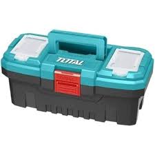 TOTAL PLASTIC TOOL BOX 14″