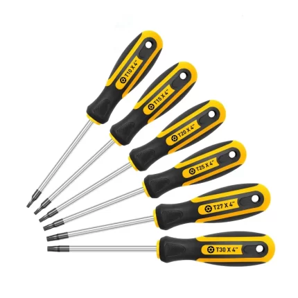 UYUSTOOL 6PC TORX SCREWDRIVER SET DEP605