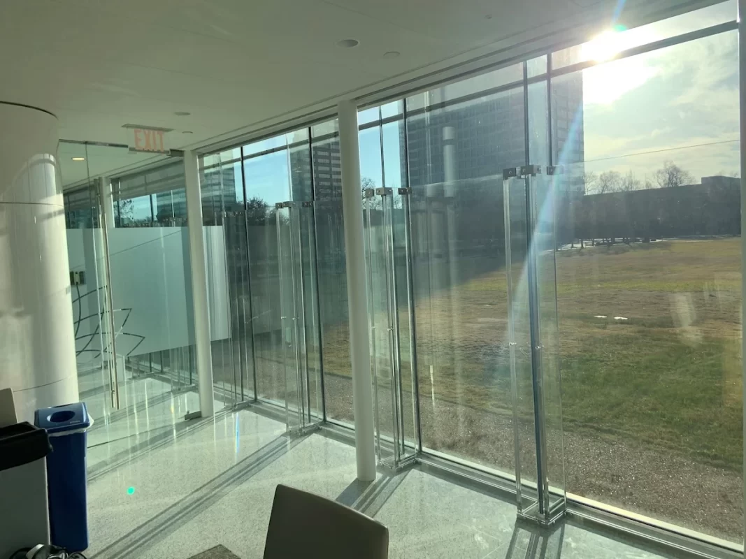 Bullet-Resistant Glass Installation