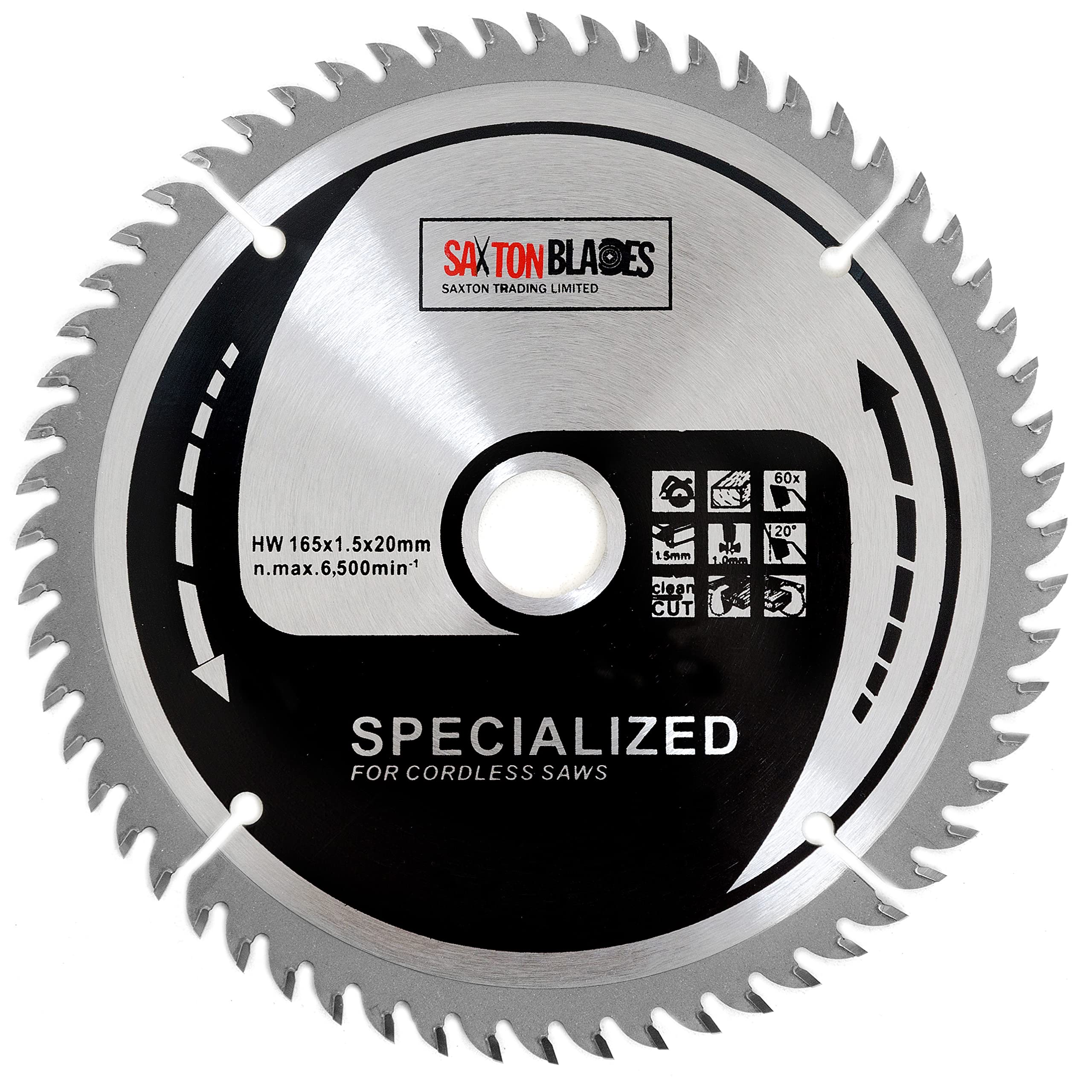 91BErGPRPwL Coro TCT Saw Blade 7.25