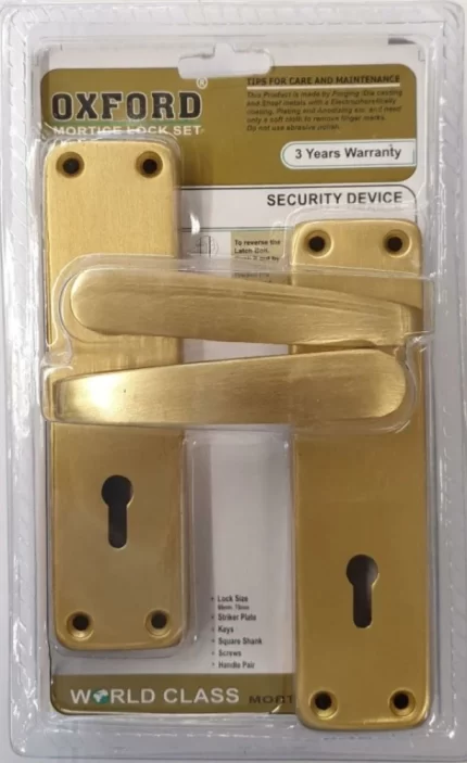 OXFORD MORTICE LOCK CH2 SS
