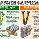 Roofing Nails vs. Concrete Nails