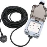 weatherproof extension socket