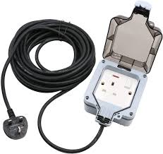 weatherproof extension socket